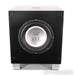 REL T/7i 8" Powered Subwoofer; Gloss Black