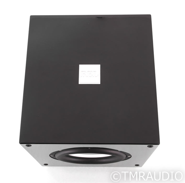 REL T/7i 8" Powered Subwoofer; Gloss Black