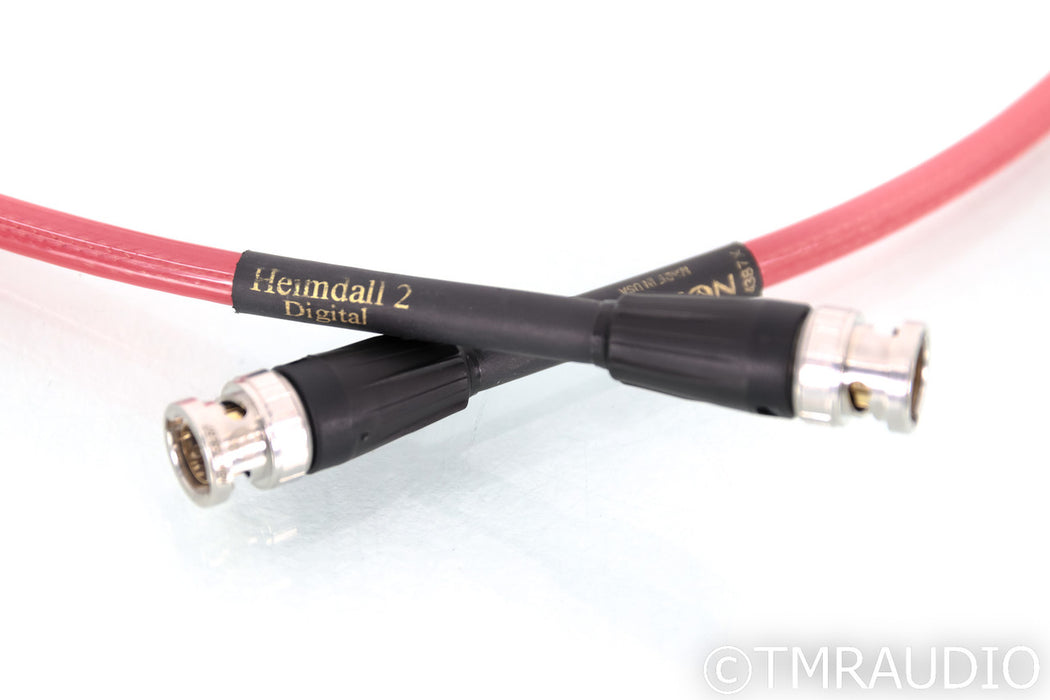Nordost Heimdall 2 BNC Digital Coaxial Cable; Single 1m Interconnect
