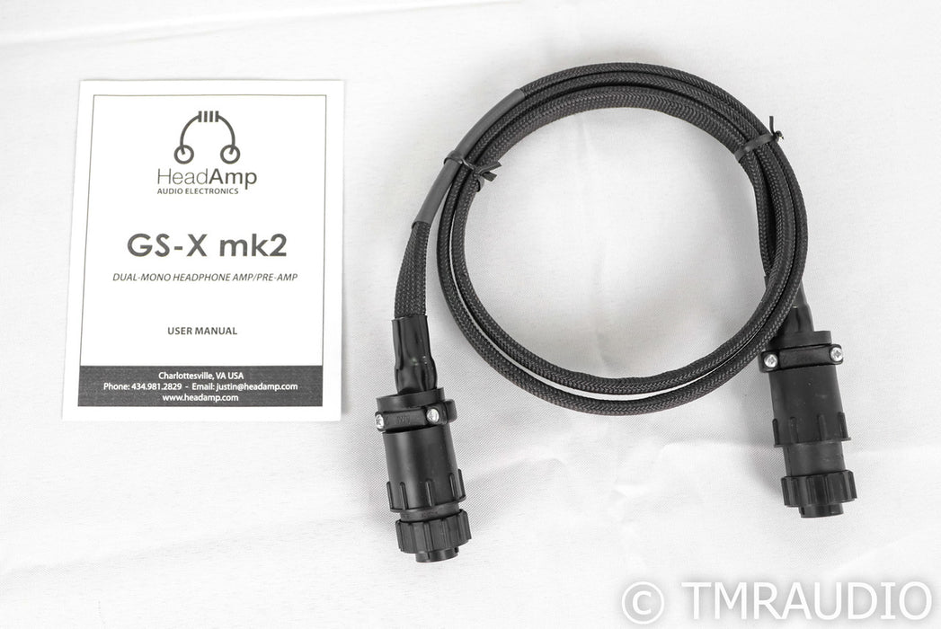 HeadAmp GS-X mk2 Headphone Amplifier / Preamplifier; GSX mk2; Dual Mono PSU