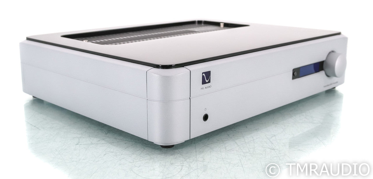 PS Audio BHK Signature Stereo Tube Hybrid Preamplifier; Remote; Manual, Silver