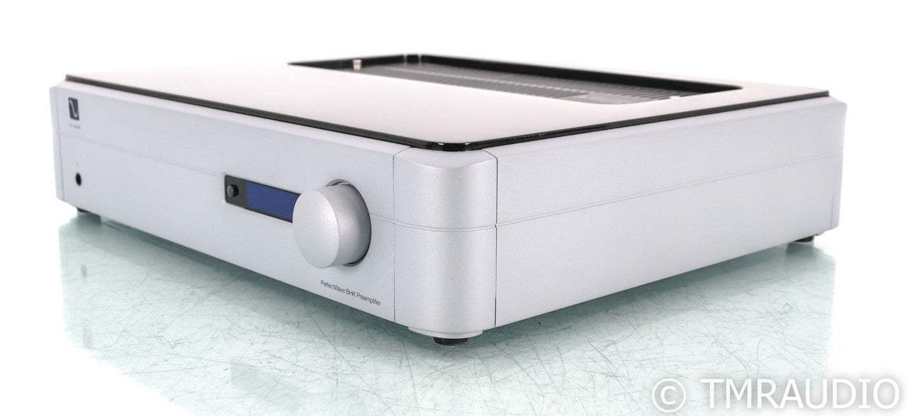 PS Audio BHK Signature Stereo Tube Hybrid Preamplifier; Remote; Manual, Silver