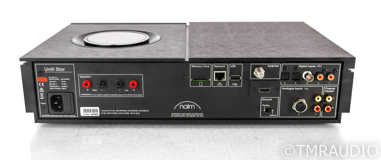 Naim Uniti Star All-In-One Wireless Streaming Amplifier; Remote; Spotify Connect