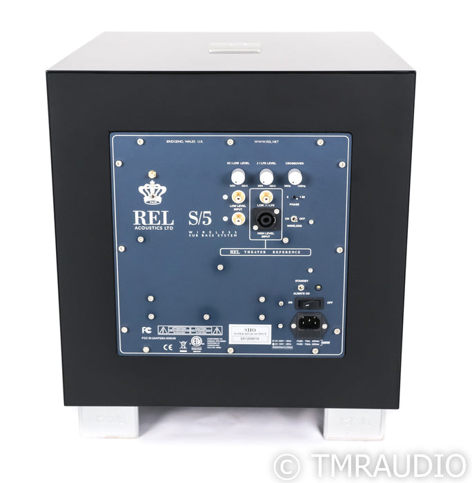 REL S/5 SHO 12" Powered Subwoofer; S5SHO