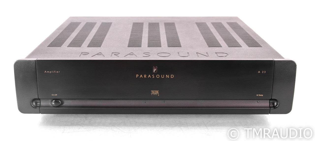 Parasound Halo A23 Stereo Power Amplifier; Black