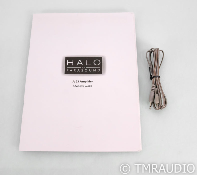 Parasound Halo A23 Stereo Power Amplifier; Black