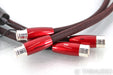 AudioQuest Fire XLR Cable; 1m Pair Balanced Intereconnectss; 72v DBS