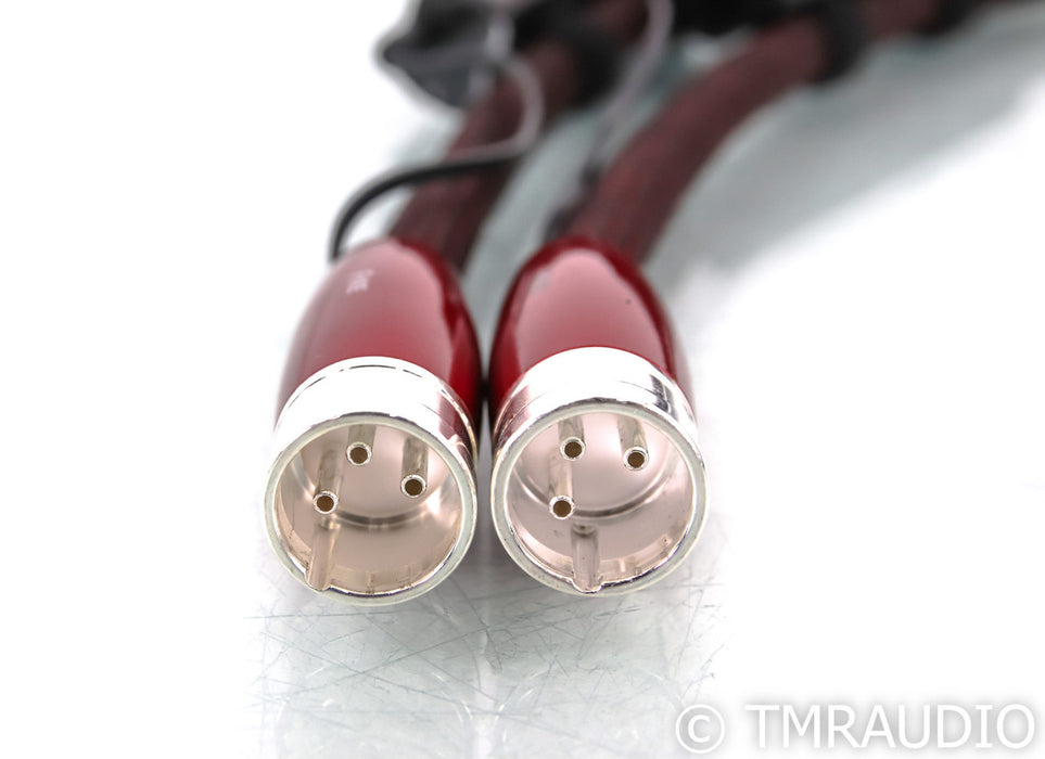 AudioQuest Fire XLR Cable; 1m Pair Balanced Intereconnectss; 72v DBS