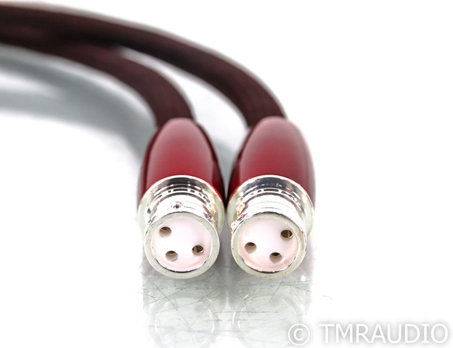 AudioQuest Fire XLR Cable; 1m Pair Balanced Intereconnectss; 72v DBS