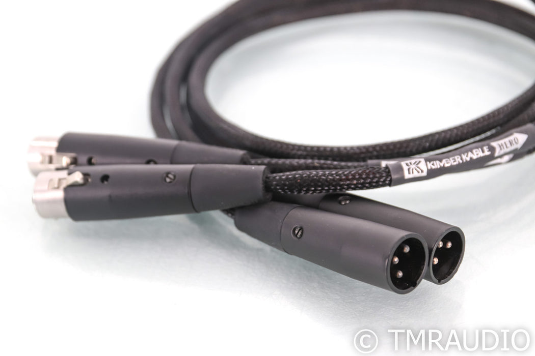 Kimber Kable Ascent Hero XLR Cables; 1m Pair Balanced Interconnects