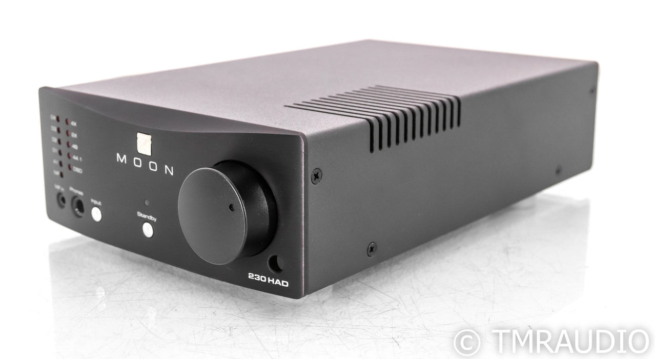 Simaudio Moon 230HAD DAC / Headphone Amplifier; D/A Converter; Black; Remote