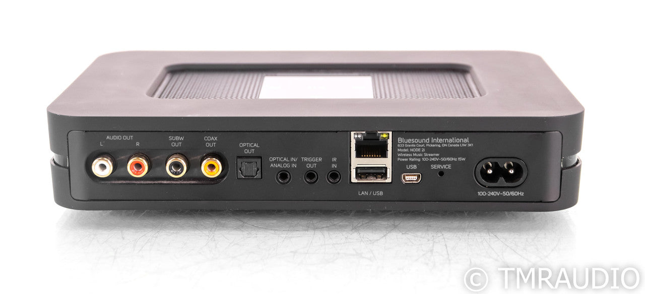 Bluesound NODE 2i Wireless Network Streamer; 2-i; Black
