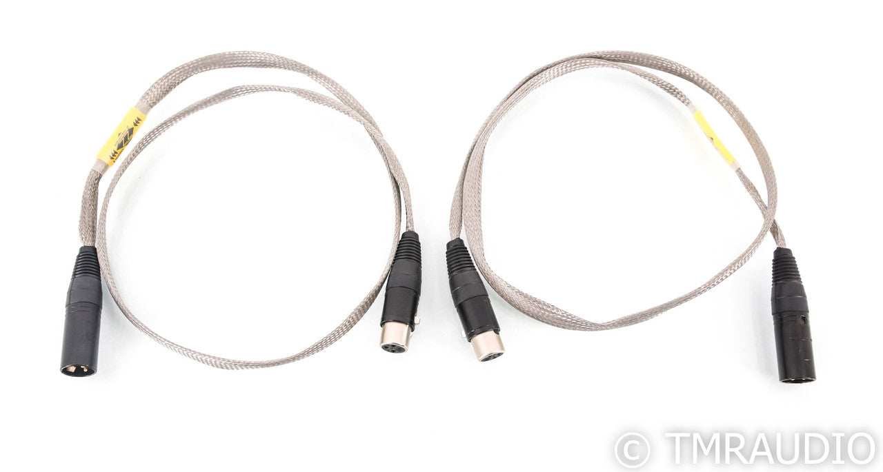 ZZ Cables Z-Squared XLR Cables; 1m Pair Balanced Interconnects