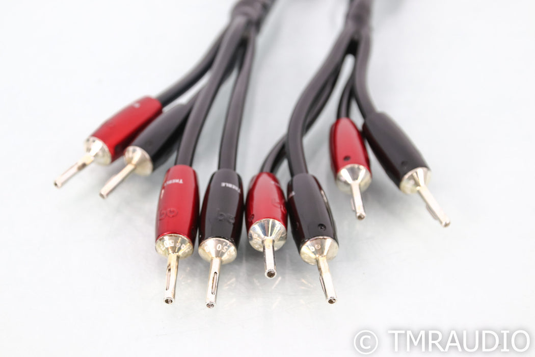 AudioQuest Rocket 88 Bi-Wire Speaker Cables; 8ft Pair; 72v DBS