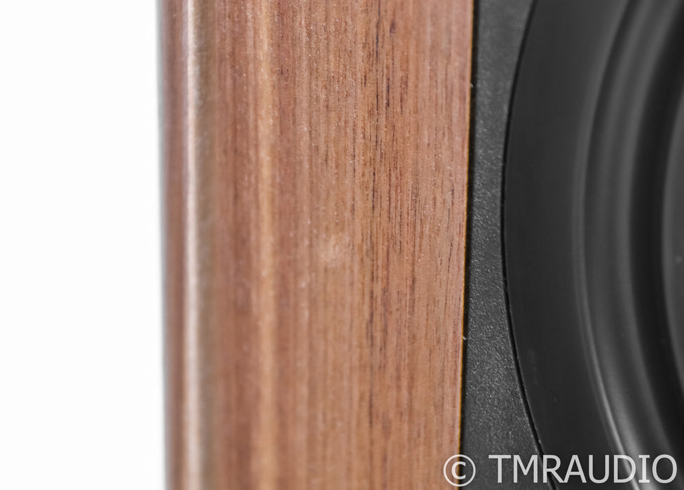 Harbeth Super HL5 Plus XD Bookshelf Speakers; SHL5+ XD; Walnut Pair w/ Stands