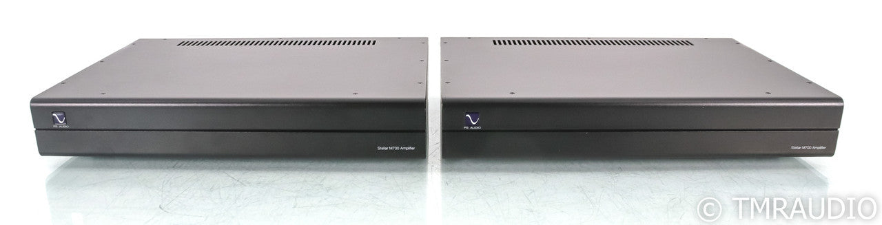 PS Audio Stellar M700 Mono Power Amplifier; Black Pair; M-700 (Used)