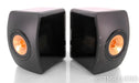 KEF LS50 Bookshelf Speakers; Black & Copper Pair