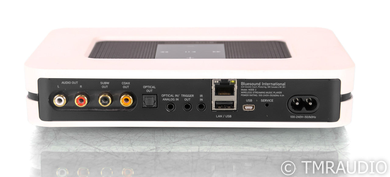 Bluesound Node 2 Wireless Network Streamer; White