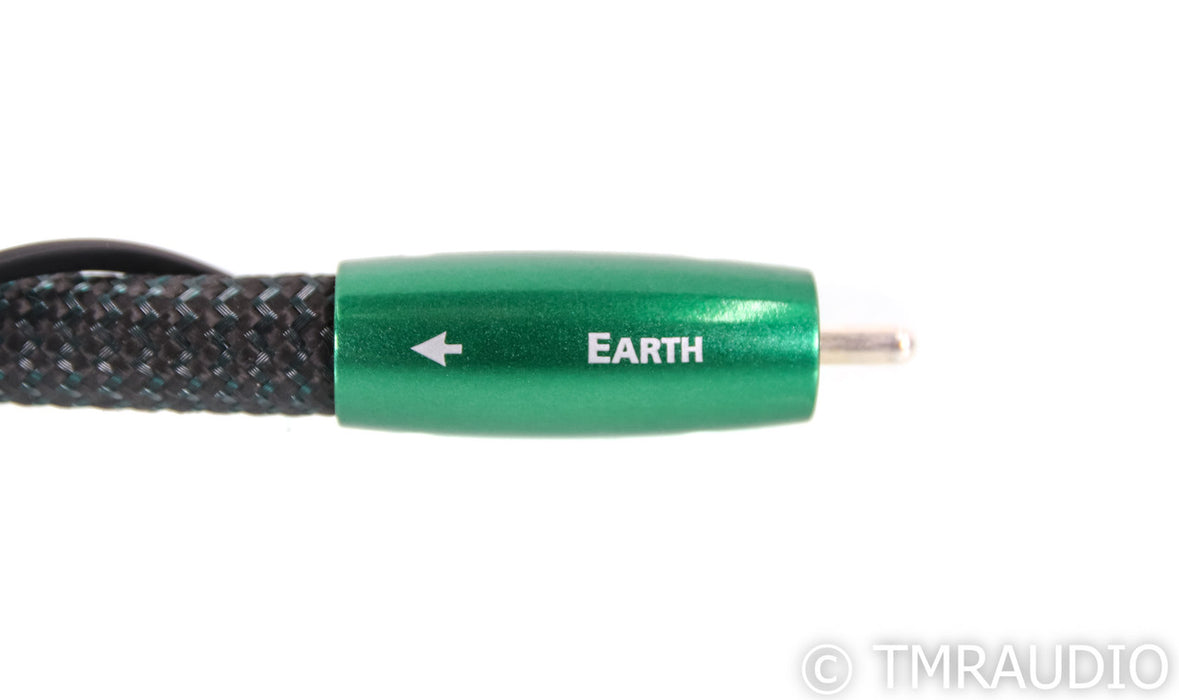 AudioQuest Earth RCA Cables; 3m Pair Interconnects; 72v DBS
