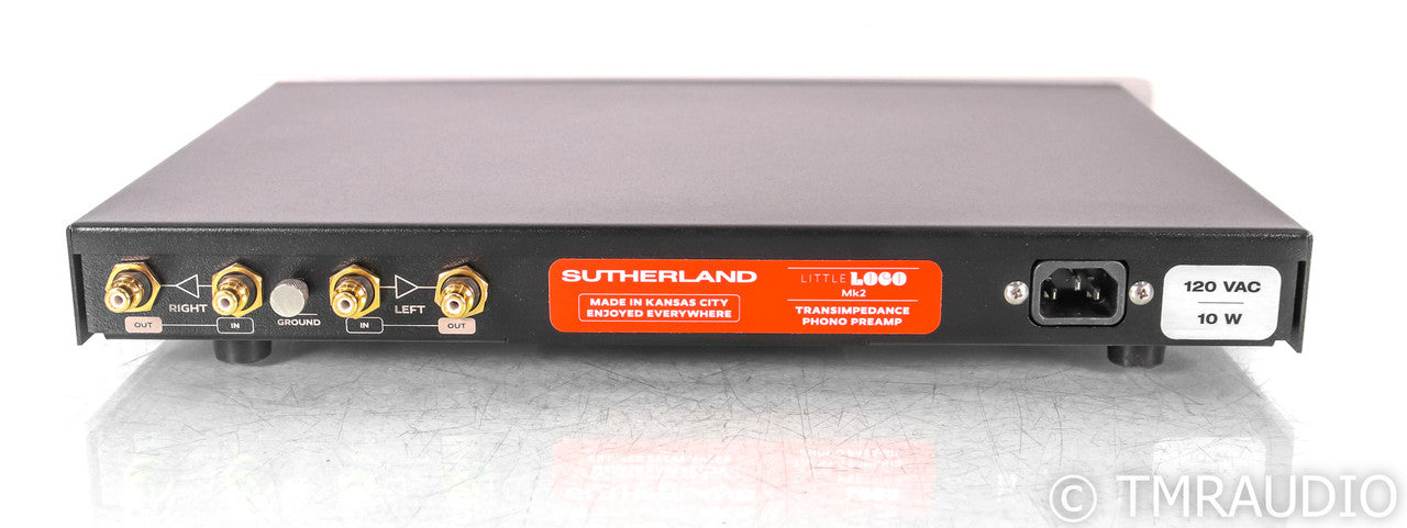 Sutherland Little Loco MK2 MC Phono Preamplifier; MkII; Silver