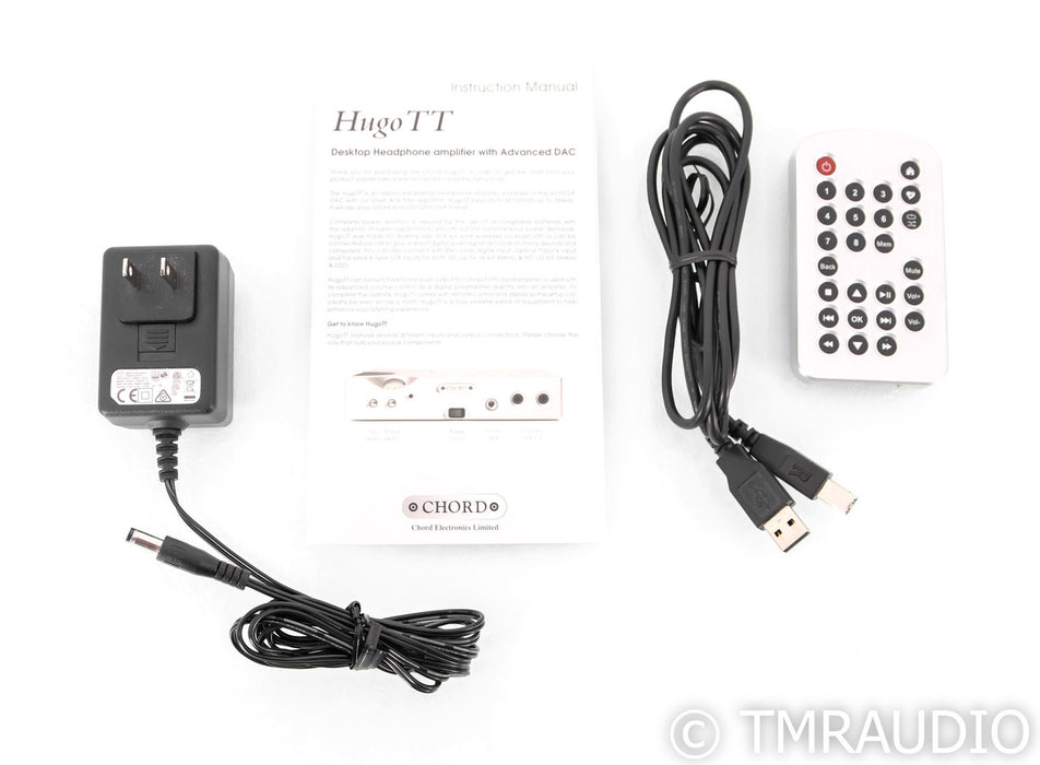 Chord Electronics Hugo TT DAC / Headphone Amplifier; D/A Converter; Remote
