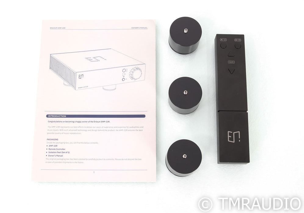 Enleum Amp-23R Stereo Integrated Amplifier; Amp23R; Remote