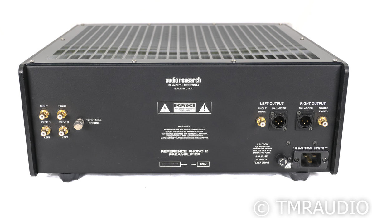 Audio Research Reference Phono 2 MM / MC Tube Phono Preamplifier; Silver; Remote