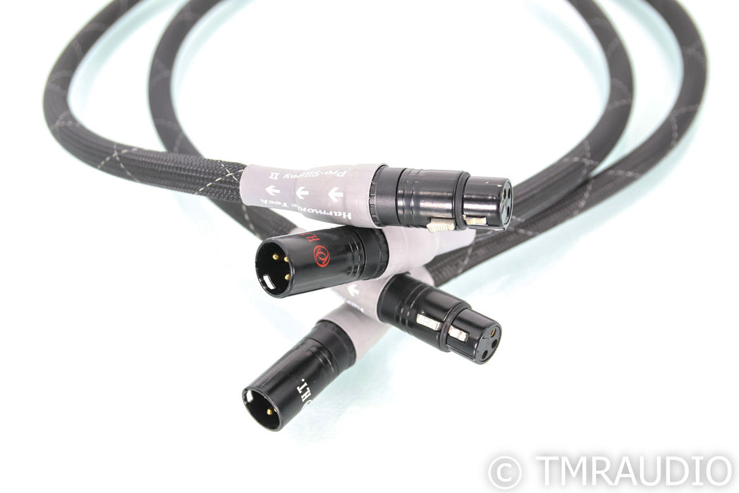 Harmonic Technology Pro-Silway II XLR Cables; 1m Pair Balanced Interconnects