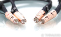 AudioQuest ThunderBird RCA Cables; 0.75m pair Interconnects; 72v DBS