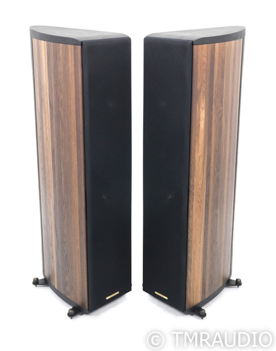 Sonus Faber Liuto Floorstanding Speakers; Smoked Oak Pair