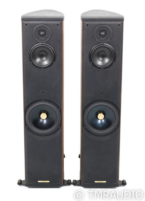 Sonus Faber Liuto Floorstanding Speakers; Smoked Oak Pair