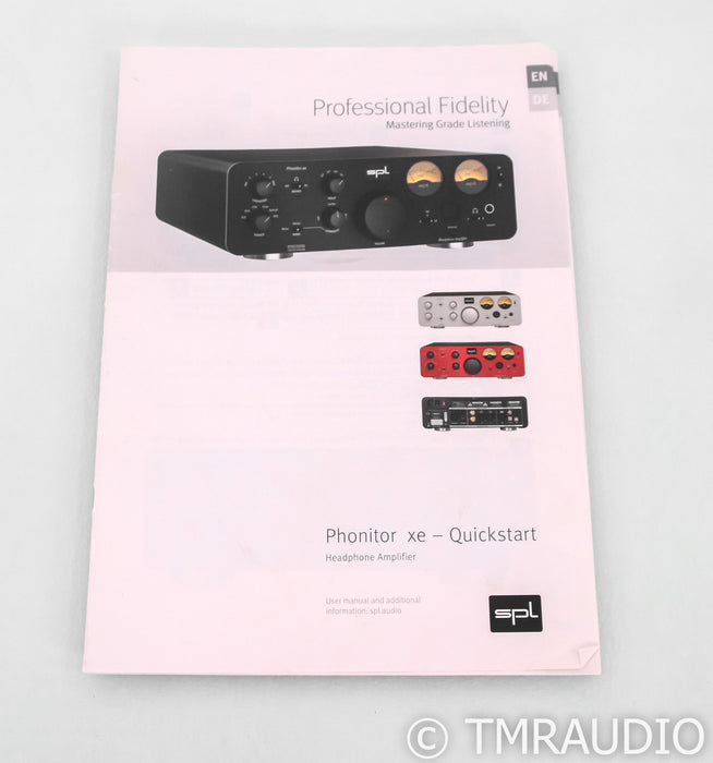 SPL Phonitor xe Headphone Amplifier; Black