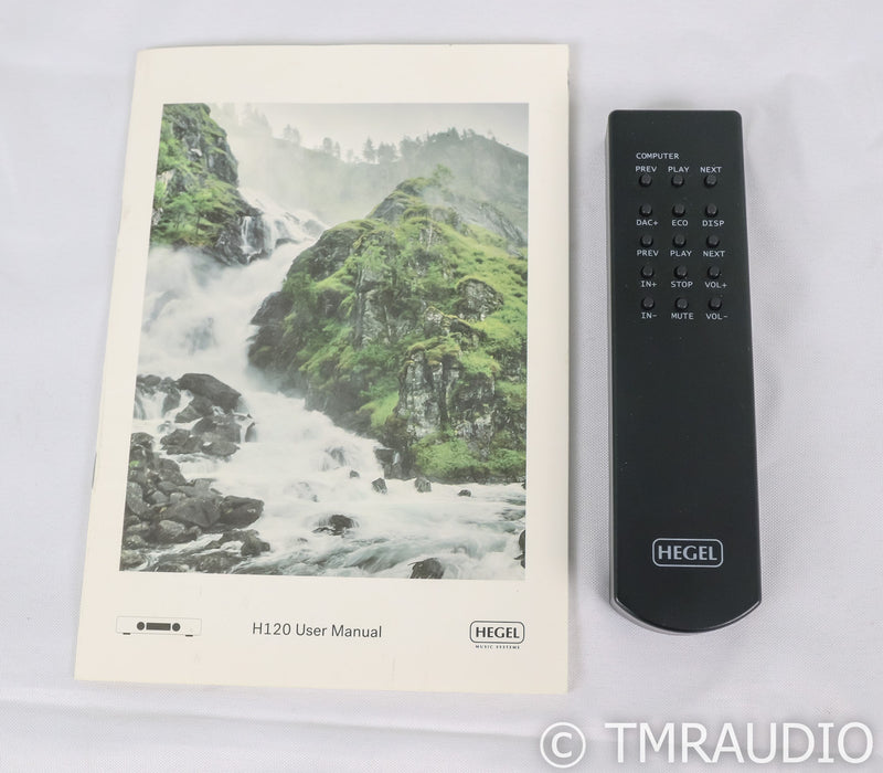 Hegel H120 Stereo Integrated Amplifier; Remote; Wireless; DAC