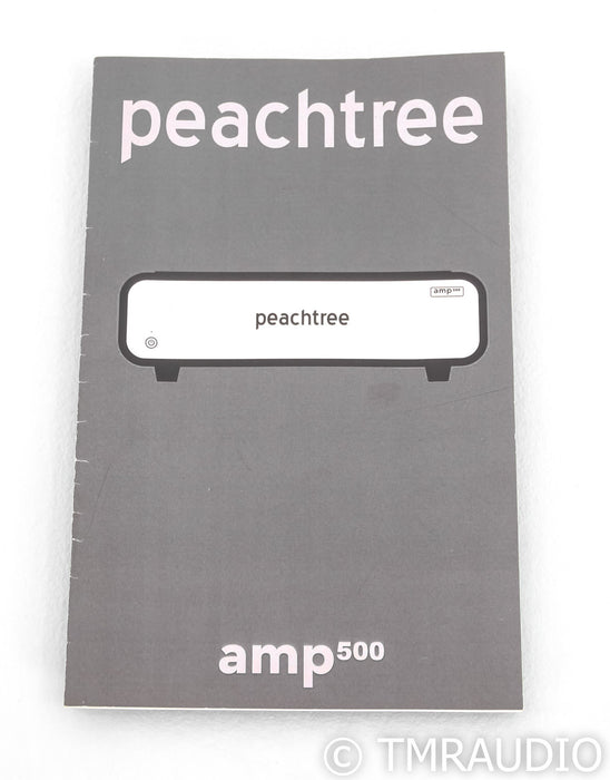 Peachtree Amp500 Stereo Power Amplifier; Wood; Amp-500