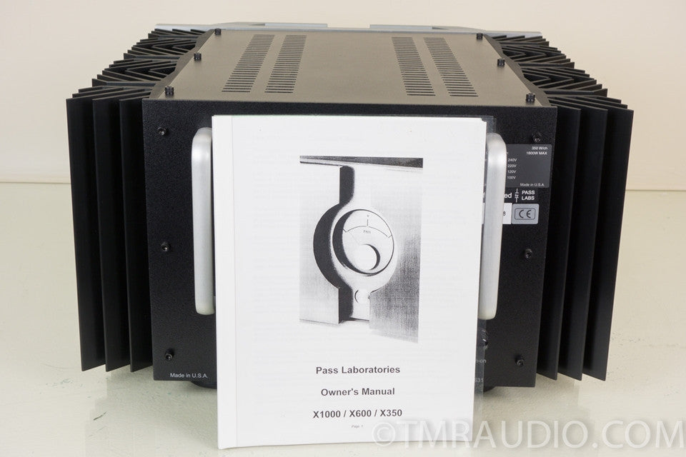 Pass Laboratories X-350 Stereo Power Amplifier in Factory Box