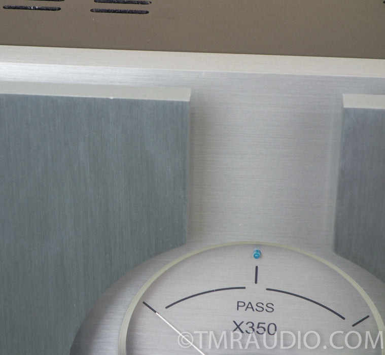 Pass Laboratories X-350 Stereo Power Amplifier in Factory Box