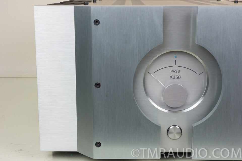 Pass Laboratories X-350 Stereo Power Amplifier in Factory Box