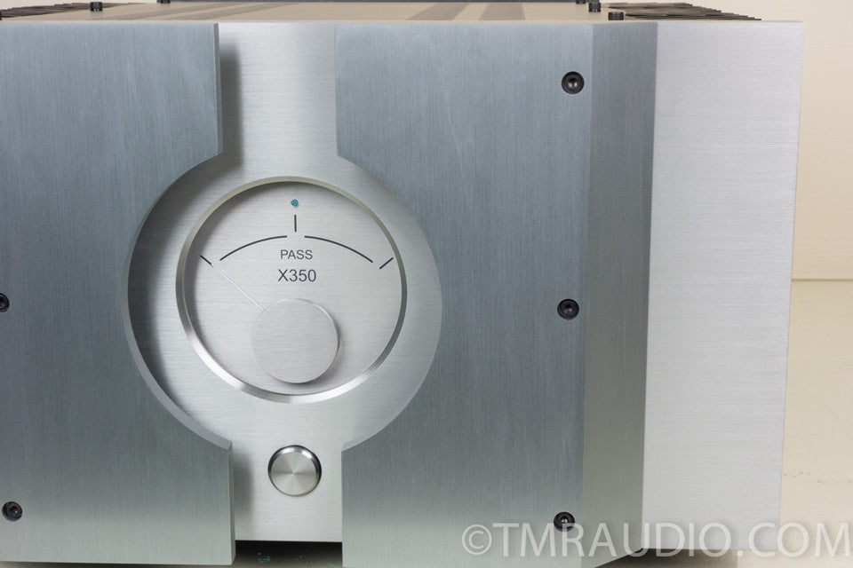 Pass Laboratories X-350 Stereo Power Amplifier in Factory Box