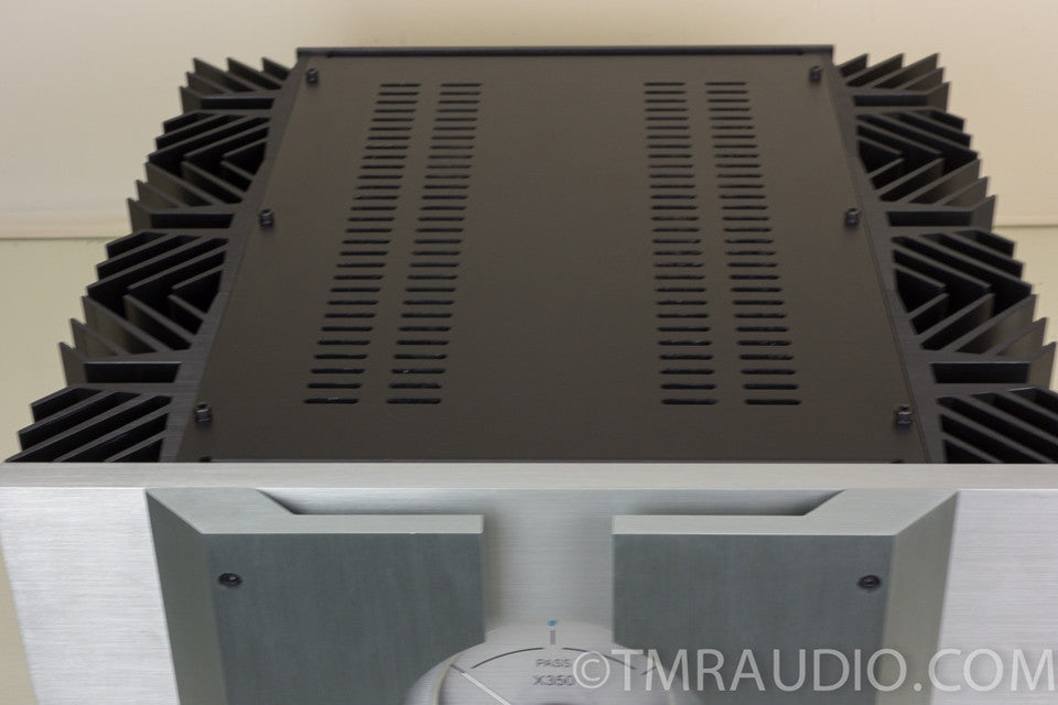 Pass Laboratories X-350 Stereo Power Amplifier in Factory Box