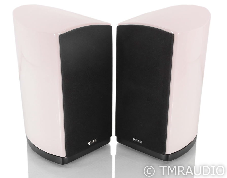 Quad Z1 Bookshelf Speakers; Piano White Pair; Z-1