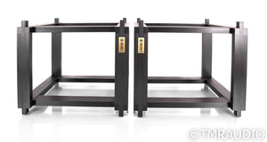 Ton Trager Reference Stands for Harbeth Monitor 40; Beech Black Pair (Open Box)
