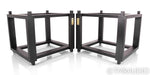 Ton Trager Reference Stands for Harbeth Monitor 40; Beech Black Pair (Open Box)