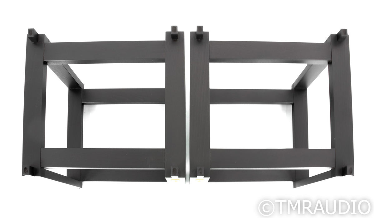 Ton Trager Reference Stands for Harbeth Monitor 40; Beech Black Pair (Open Box)