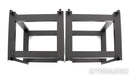 Ton Trager Reference Stands for Harbeth Monitor 40; Beech Black Pair (Open Box)