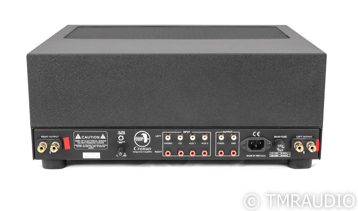 Rogue Audio Cronus Magnum III Stereo Tube Integrated Amplifier; CBM 3; Remote