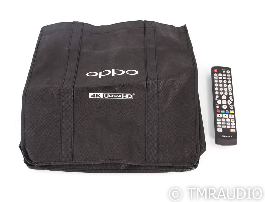 Oppo UDP-205 Universal 4K UHD Blu-Ray Player; Remote