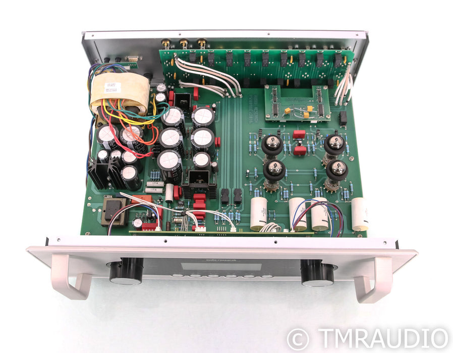 Audio Research LS-28 Stereo Tube Hybrid Preamplifier; LS28; Remote; Silver