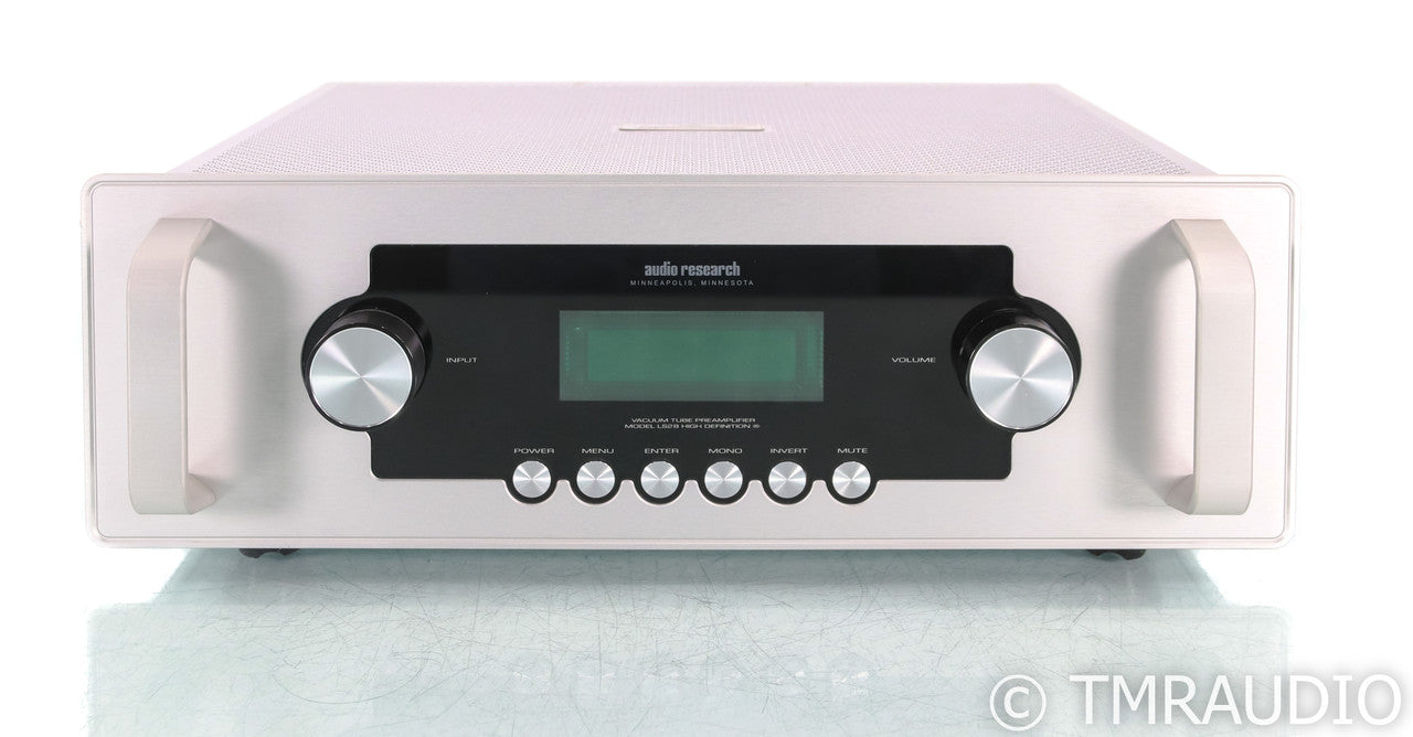 Audio Research LS-28 Stereo Tube Hybrid Preamplifier; LS28; Remote; Silver