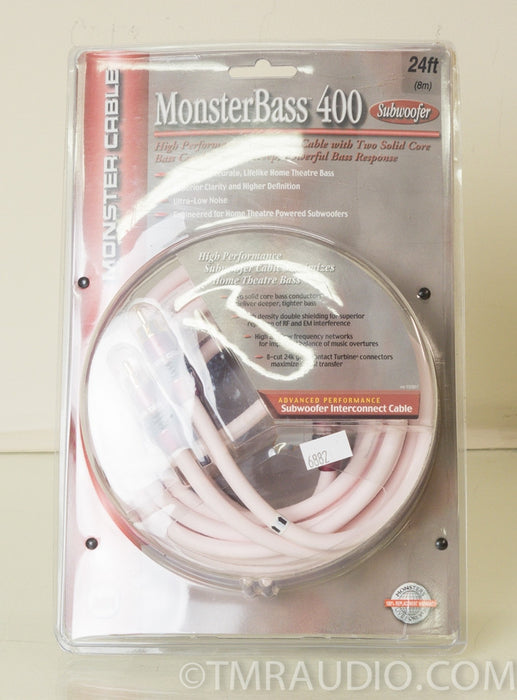 Monster MonsterBass 400 24 ft. Subwoofer Cable