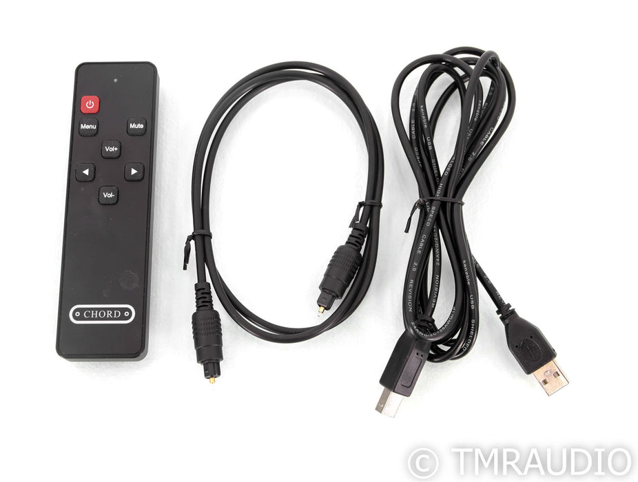 Chord Electronics DAVE DAC / Headphone Amplifier; Remote; Silver